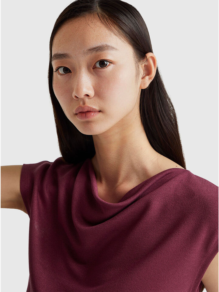 SLEEVELESS SWEATER Women image number 4